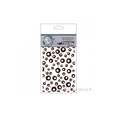 Fundamentals Fancies Transparencies "Chocolate Flocked", 6x9 cm, 6 pcs