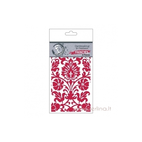 Fundamentals Fancies Transparencies "Red Foiled", 6x9 cm, 6 pcs