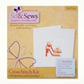 Blank card "Shoes", 1 PC