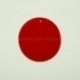 Plexiglass pendant "Full-moon", red, 3 cm
