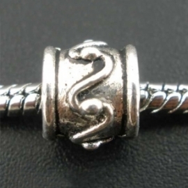 Pandora bead "Drum", 9x8 mm