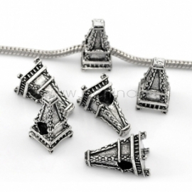 Pandora bead "Eiffel Tower", 22x12 mm