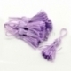 Polyester tassel, mauve, 4,5 - 5,5 cm