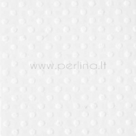 Paper "Dotted Swiss - Salt", 30,5x30,5 cm