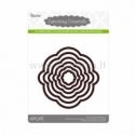 Die cut stencil circle, 103x103 mm, 6 pc