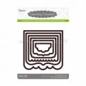 Die cut stencil book page cutting knife middle, 104x104 mm, 6 pc