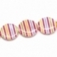 Shell bead, dyed, 25 mm, 1 pc