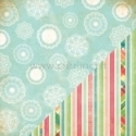 Paper "Doilies/Printed Stripe", 30,5x30,5 cm