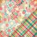 Paper "Hexagon Quilt/Groom’s Tie", 30,5x30,5 cm