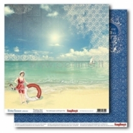 Paper "Touching Story - Holiday Romance", 30,5x30,5 cm