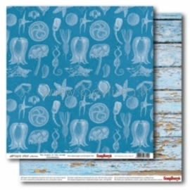 Paper "Ocean Depths - Antique Shop", 30,5x30,5 cm