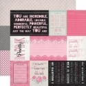 Popierius "Enhancements - Classique: Pretty Collection", 30,5x30,5 cm