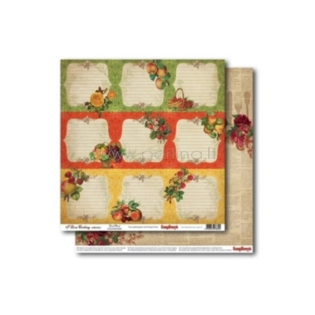 Paper "Cook Book - I love Cooking", 30,5x30,5 cm