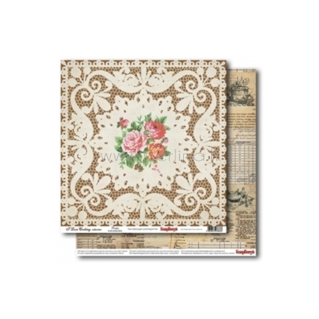 Popierius "Recipes - I love Cooking", 30,5x30,5 cm