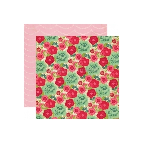 Paper "Jill Floral - Jack and Jill Girl Collection", 30,5x30,5 cm