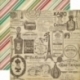 Paper "Vintage Ads - Jack and Jill Girl Collection", 30,5x30,5 cm