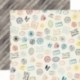Paper "Stamps - Jack and Jill Boy Collection", 30,5x30,5 cm