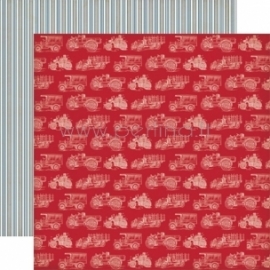 Popierius "Trucks - Jack and Jill Boy Collection", 30,5x30,5 cm