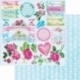 Popierius "Hemstitch - Floral Embroidery", 30,5x30,5 cm