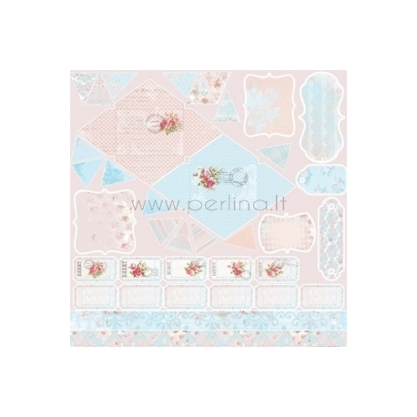 Paper "Avalance - Rose Garden - Elegy", 30,5x30,5 cm