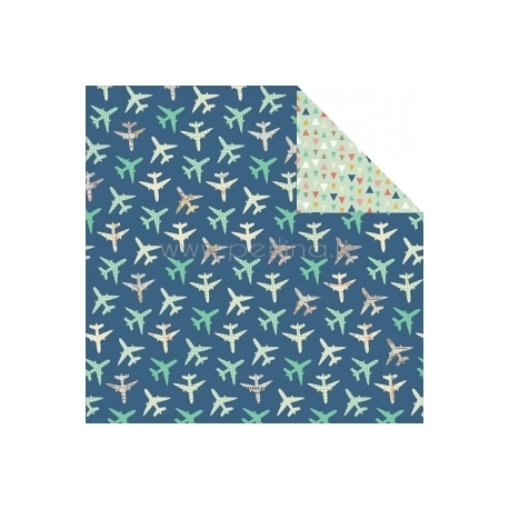 Popierius "Beauty In Flight - Hello World", 30,5x30,5 cm