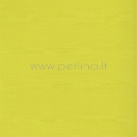 Sandable textured cardstock "Yellowish green", 30,5x30,5 cm
