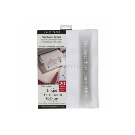 Strathmore Ink Jet Translucent Vellum, 111 gsm, 216x279 cm