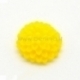 Akrilinis kabošonas "Geltona gėlė", 10x5 mm