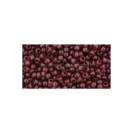 TOHO seed beads, transparent Garnet (5D), 11/0,10 g
