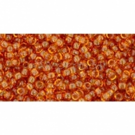 TOHO seed beads, Transparent Topaz (2C), 11/0,10 g