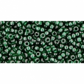 TOHO seed beads, Transparent Green Emerald (939), 11/0,10 g