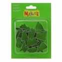Christmas Cutters, 12 pcs