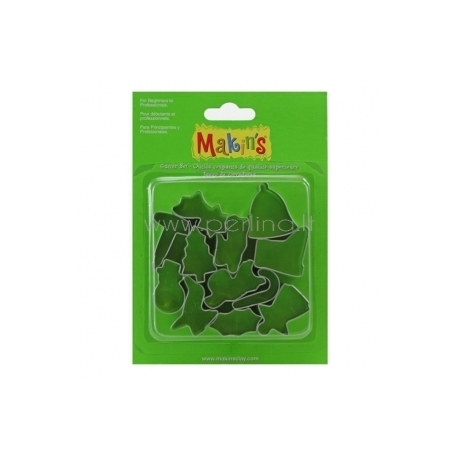 Christmas Cutters, 12 pcs