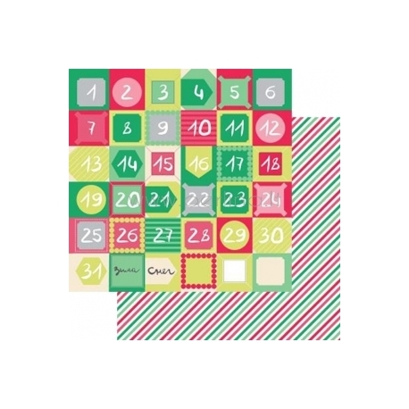Popierius "Winter Days - Happy Holiday Collection", 30,5x30,5 cm