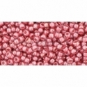 TOHO seed beads, Trans-Lustered Rose/Mauve Lined (291), 11/0,10 g