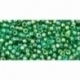 TOHO seed beads, Trans-Rainbow Grass Green (167B), 11/0,10 g