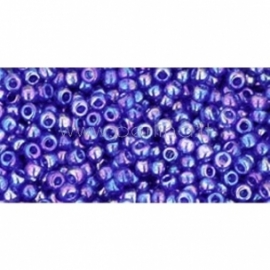 TOHO biseris, skaidrus vaivorykštinis Cobalt (87), 11/0, 10 g