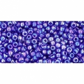 TOHO seed beads, Trans-Rainbow Cobalt (87), 11/0,10 g