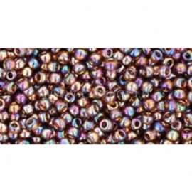 TOHO seed beads, Trans-Rainbow Smoky Topaz (177), 11/0,10 g