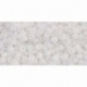 TOHO seed beads, Trans-Rainbow Frosted Crystal (161F), 11/0,10 g
