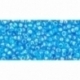 TOHO seed beads, Trans-Rainbow Dark Aqua (163B), 11/0,10 g