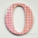 Kartoninė raidė "O", 4,7 cm