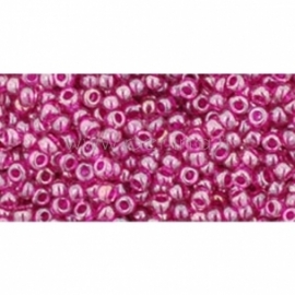 TOHO biseris, su šerdimi Amethyst/Fuscia Lined (356), 11/0, 10 g