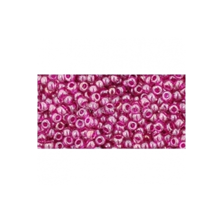 TOHO seed beads, Color-Lined Amethyst/Fuscia Lined (356), 11/0,10 g