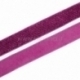 Polyester ribbon, fuchsia glitter, 20 mm, 1 m