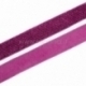 Polyester ribbon, fuchsia glitter, 20 mm, 1 m