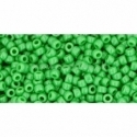 TOHO seed beads, Opaque Mint Green (47), 11/0,10 g