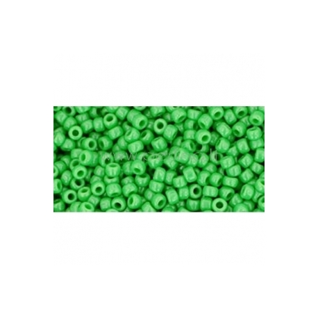 TOHO seed beads, Opaque Mint Green (47), 11/0,10 g
