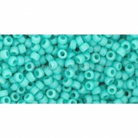 TOHO biseris, matinis Frosted Turquoise (55F), 11/0, 10 g