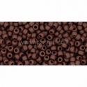 TOHO biseris, matinis Frosted Oxblood (46F), 11/0, 10 g